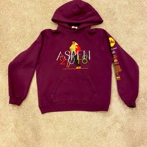 Madhappy Aspen 2018 Dark Purple Hoodie RARE LIMITED EDITION Size M